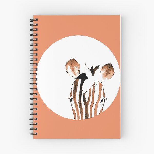 Item preview, Orange Watercolour Zebra designed and sold by Blank Expectations.