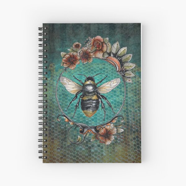 Bee queen Spiral Notebook