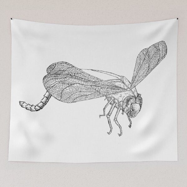 Item preview, Dragonfly Sketch  designed and sold by BramsDesigns.