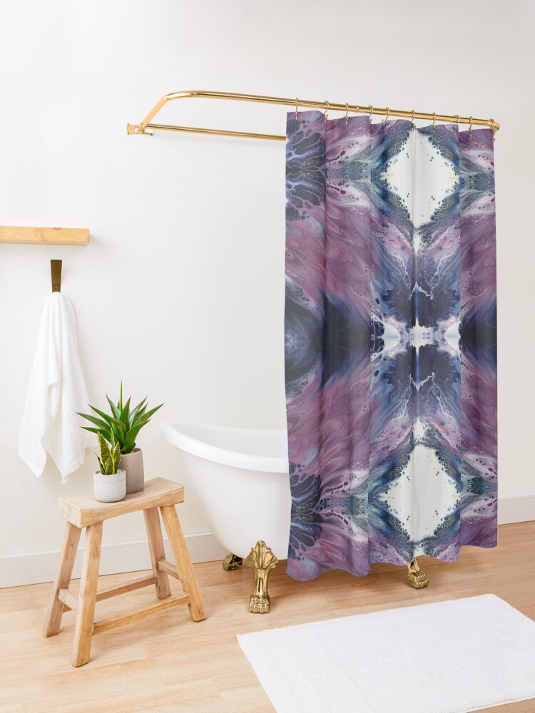 Alternate view of The Sound of Wings Shower Curtain