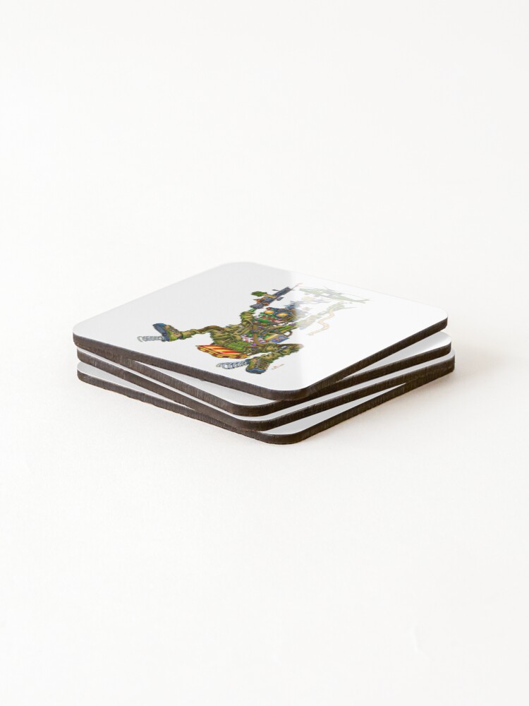 Thumbnail 4 of 5, Coasters (Set of 4), Army Ranger? designed and sold by DocSmith.