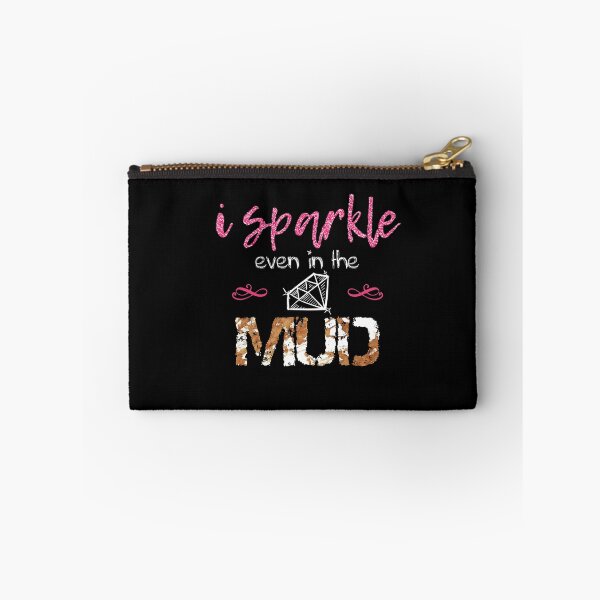 Item preview, I Sparkle Even in Mud Run Team Princess Funny Mudding designed and sold by Dressed For  Duty.