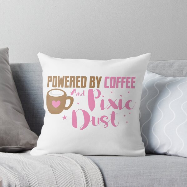 Item preview, Powered by coffee and pixie dust designed and sold by jazzydevil.