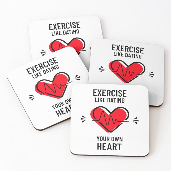 Item preview, Exercise Like Dating Your Own Heart designed and sold by SerenaBliss.