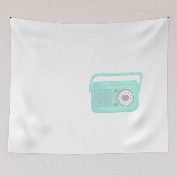 Item preview, Teal Vintage Radio designed and sold by laurendoodles5.