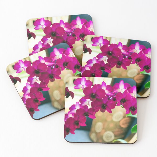 Item preview, Purple Magenta Orchids With Pink Accents Art Photo designed and sold by DEC02.