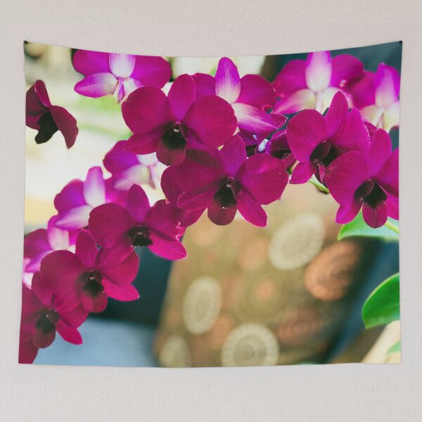 Item preview, Purple Magenta Orchids With Pink Accents Art Photo designed and sold by DEC02.