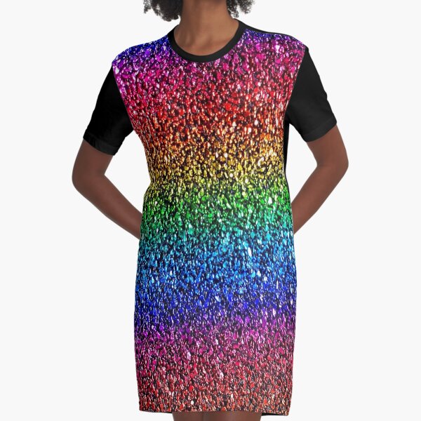 sparkle rainbow dress