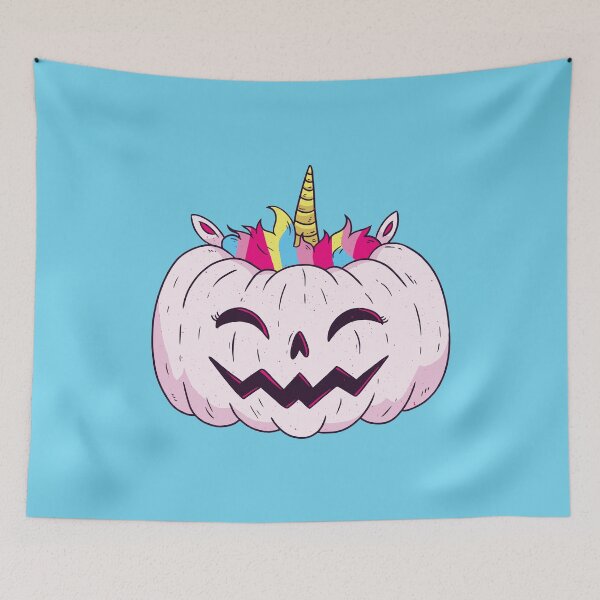 Item preview, Halloween unicorn pumpkin designed and sold by DerSenat.