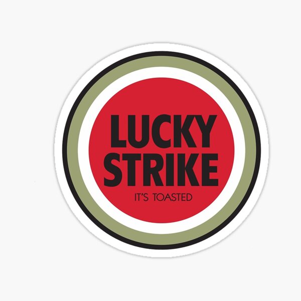 Lucky Strike Zigaretten Sticker