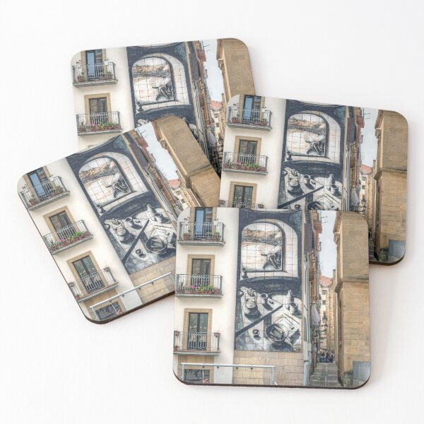 Item preview, San Sebastian street scene designed and sold by Christopher Allen.