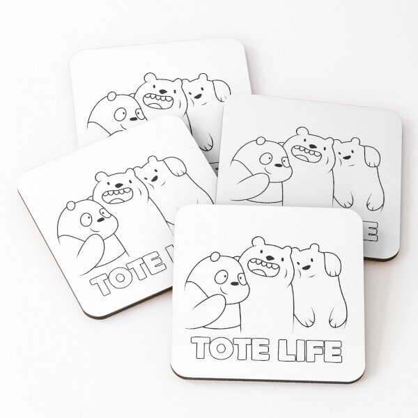 Item preview, We Bare Bears - Tote Life designed and sold by ValentinaHramov.