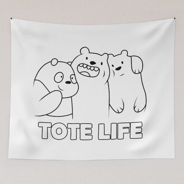 Item preview, We Bare Bears - Tote Life designed and sold by ValentinaHramov.