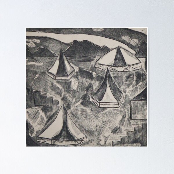 Item preview, Tents in a Field designed and sold by markmurphy82.