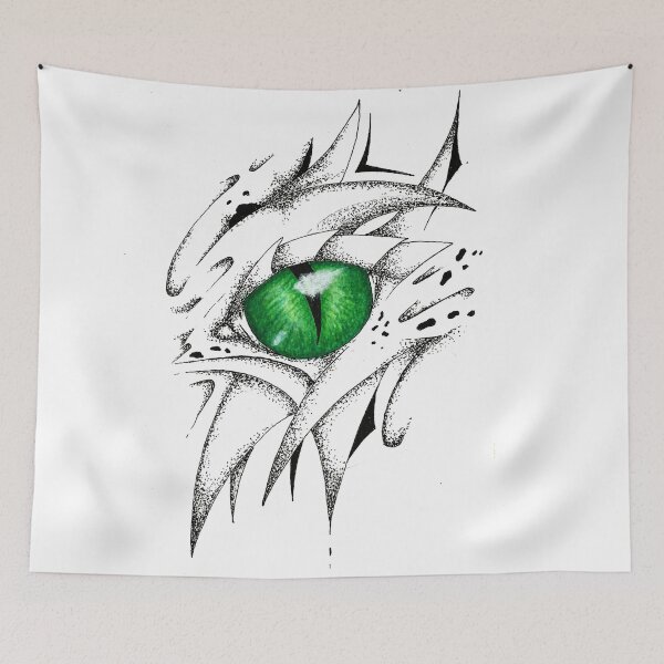 Item preview, Green Dragon Eye designed and sold by RuaBestiary.