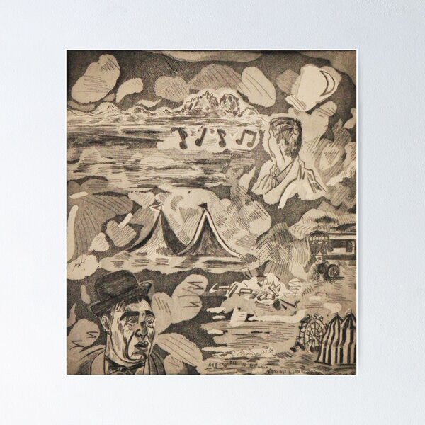 Item preview, The Midnight Carnival designed and sold by markmurphy82.