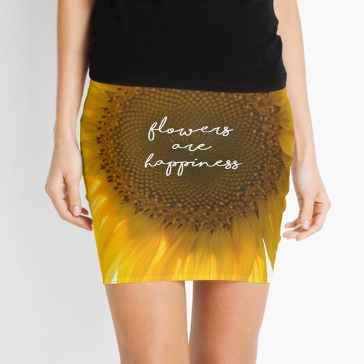 flower skirt quote
