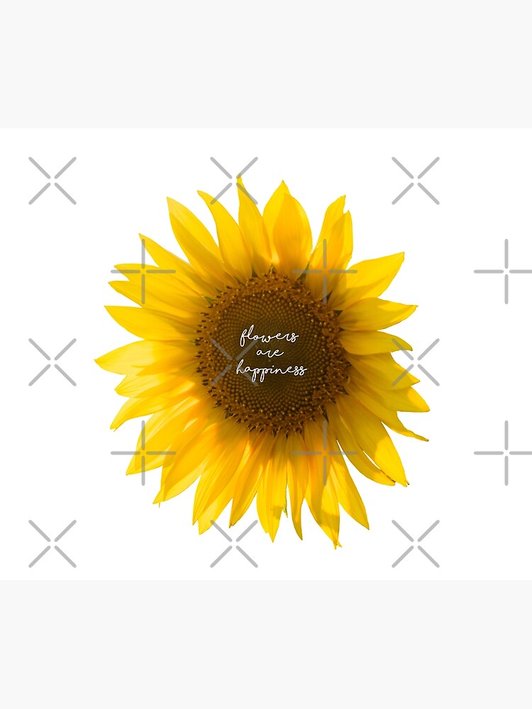 Sunflower tapestry with quote hot sale