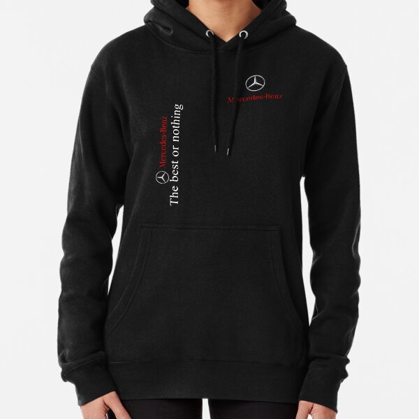 mercedes benz zip up hoodie