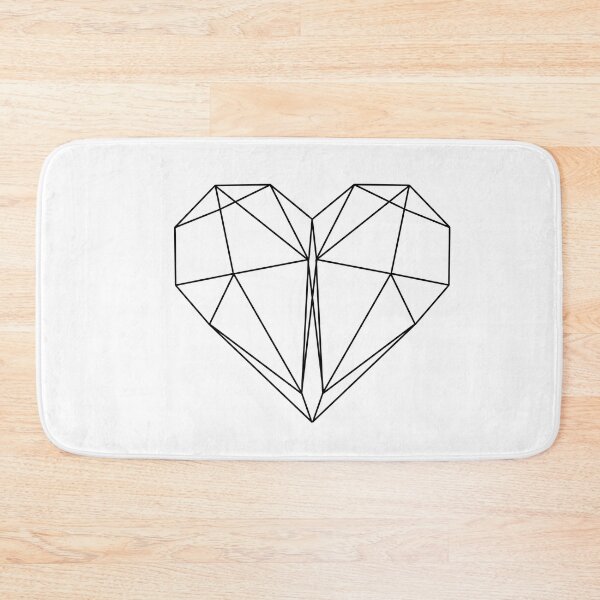 Item preview, Geometric Heart designed and sold by MrsDeeDesigns.