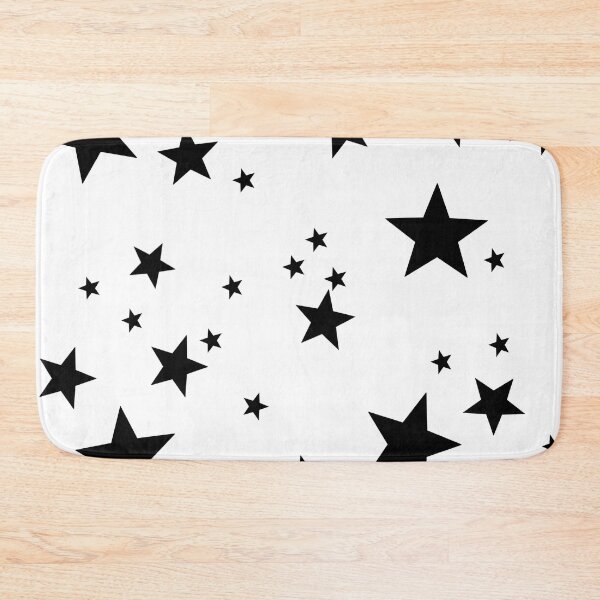 Item preview, stars black designed and sold by MrsDeeDesigns.