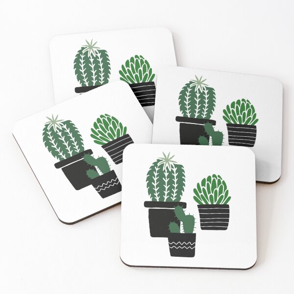 Item preview, Succulents - black-green designed and sold by MrsDeeDesigns.