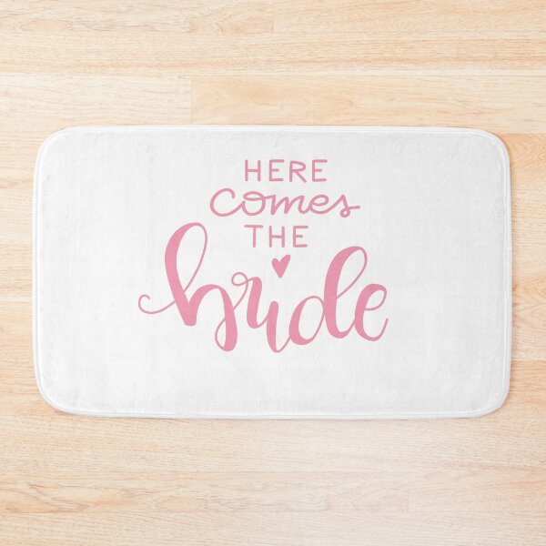 Item preview, Here comes the bride - pink designed and sold by MrsDeeDesigns.