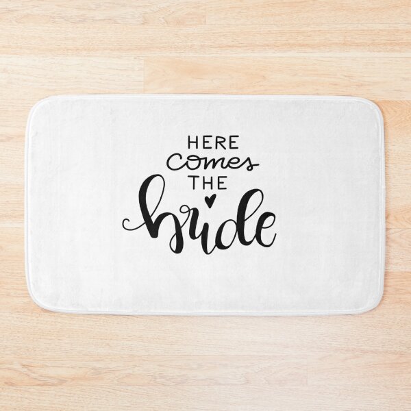 Item preview, Here comes the bride - black designed and sold by MrsDeeDesigns.