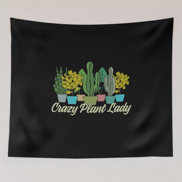 Item preview, Crazy Plant Lady and Her Succulent Flowers Funny Gardening Gift designed and sold by alenaz.