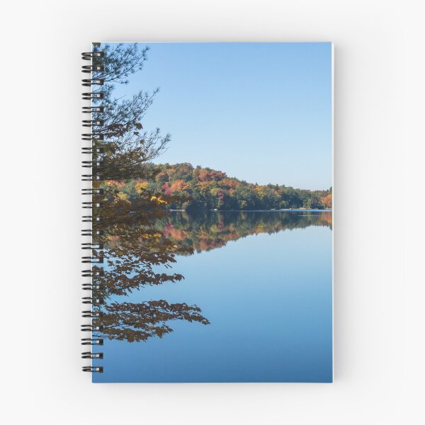 Item preview, Framing Autumn - a Serene Muskoka Lake designed and sold by Georgia Mizuleva.