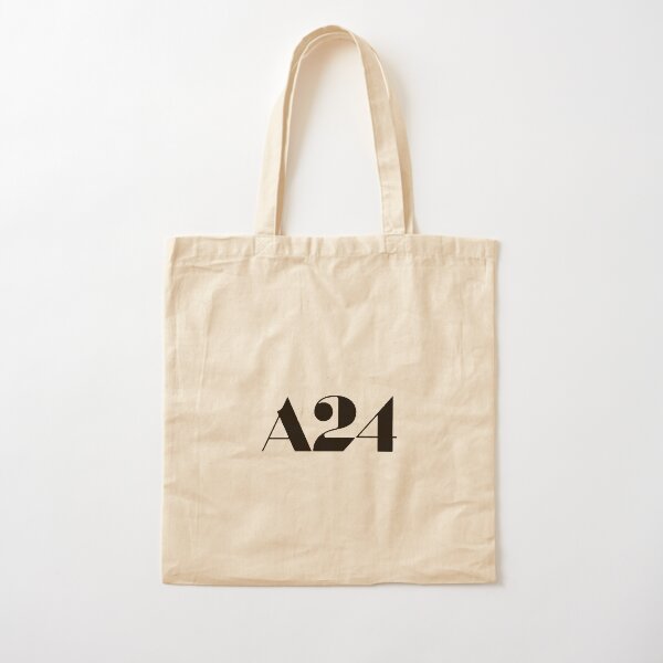 A24 NEGRO Bolsa de algodón