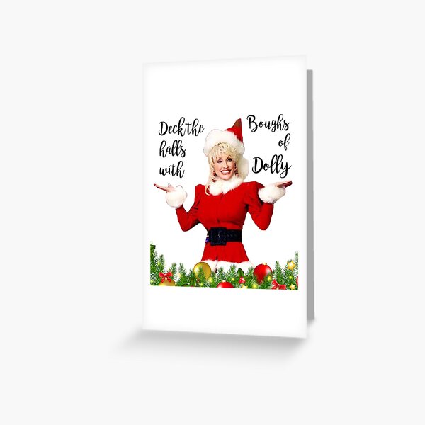 Dolly Christmas Greeting Card