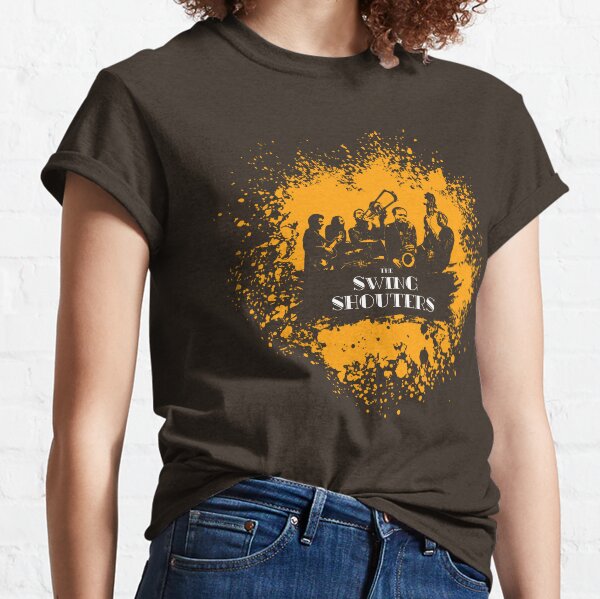 Swing Shouters - Peinture Orange T-shirt classique