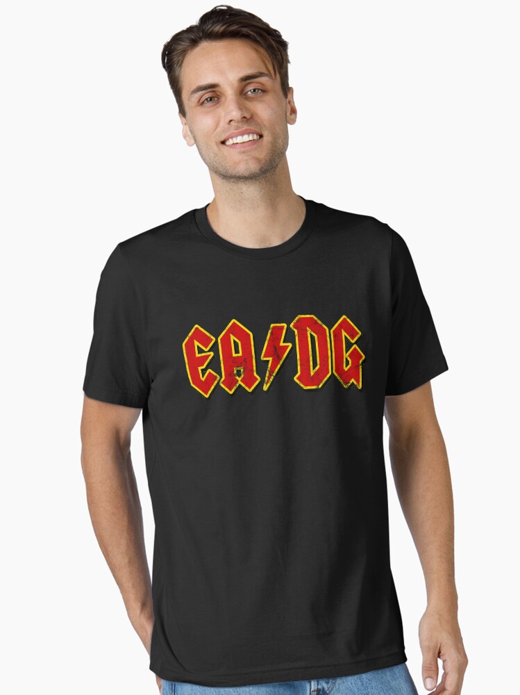 Thumbnail 1 of 7, Essential T-Shirt, E A D G bass guitar strings designed and sold by RAWWR.