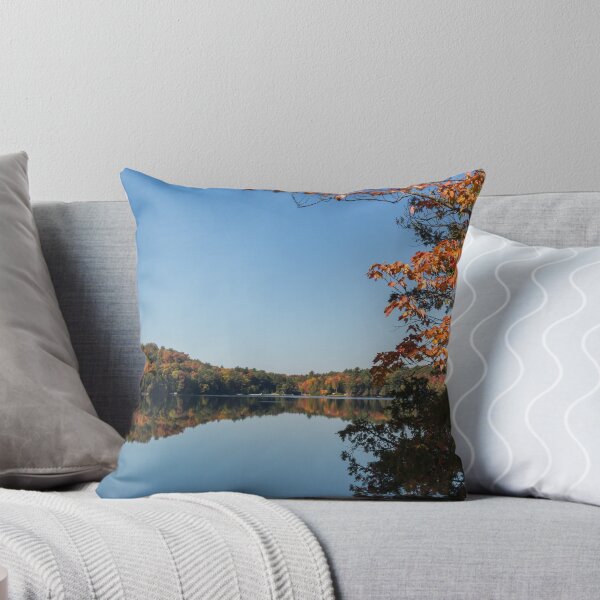 Item preview, Framing a Peaceful Autumn Lake designed and sold by Georgia Mizuleva.
