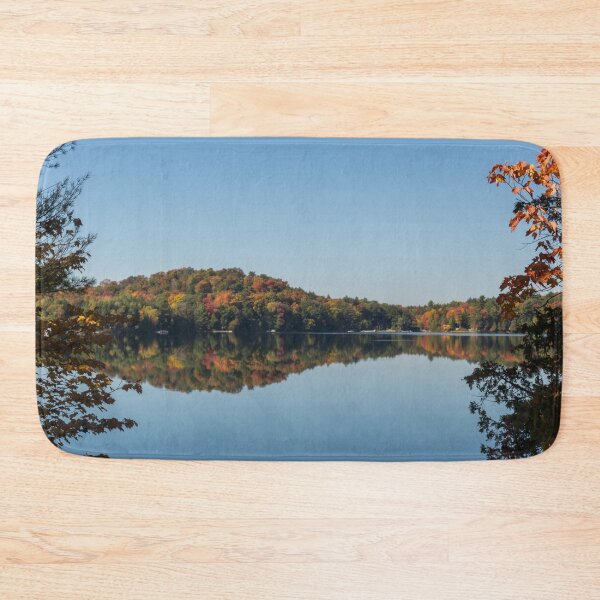 Item preview, Framing a Peaceful Autumn Lake designed and sold by Georgia Mizuleva.