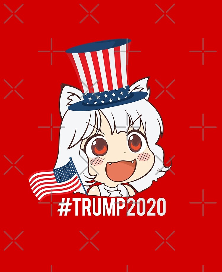 Awoo Trump2020 Trump 2020 Red Animeright Anime Evil Girl Memes Kekistan Snekright Buildthewall Hd Online Store Ipad Case Skin By Iresist Redbubble