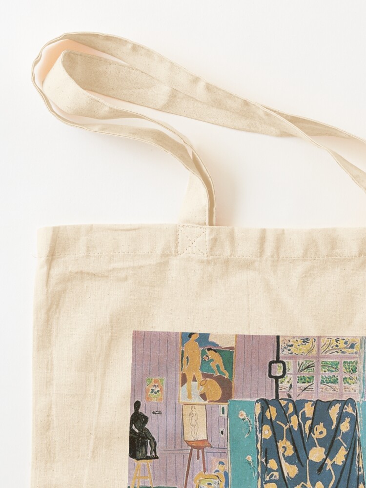 Alternate view of The Pink Studio (1911) by Henri Matisse Tote Bag