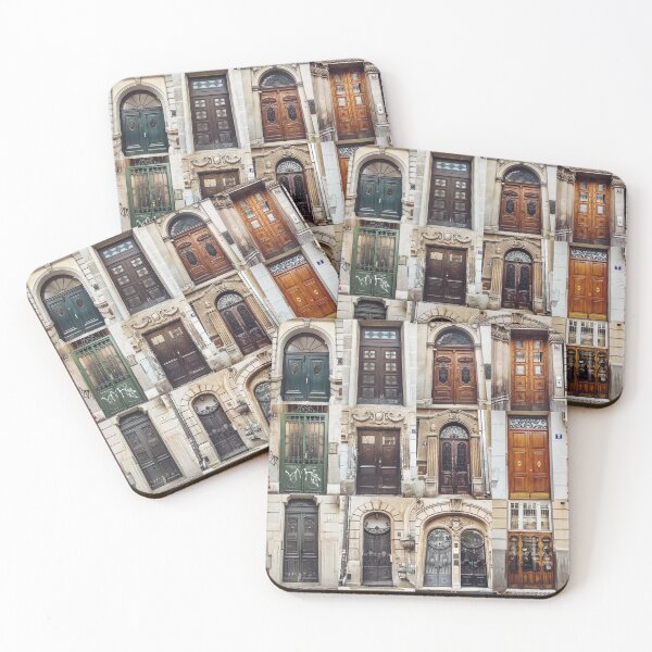 Item preview, Vintage European Doors Poster designed and sold by ByVolya.