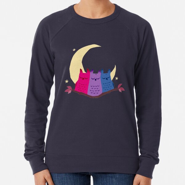 Bisexuowls Lightweight Sweatshirt