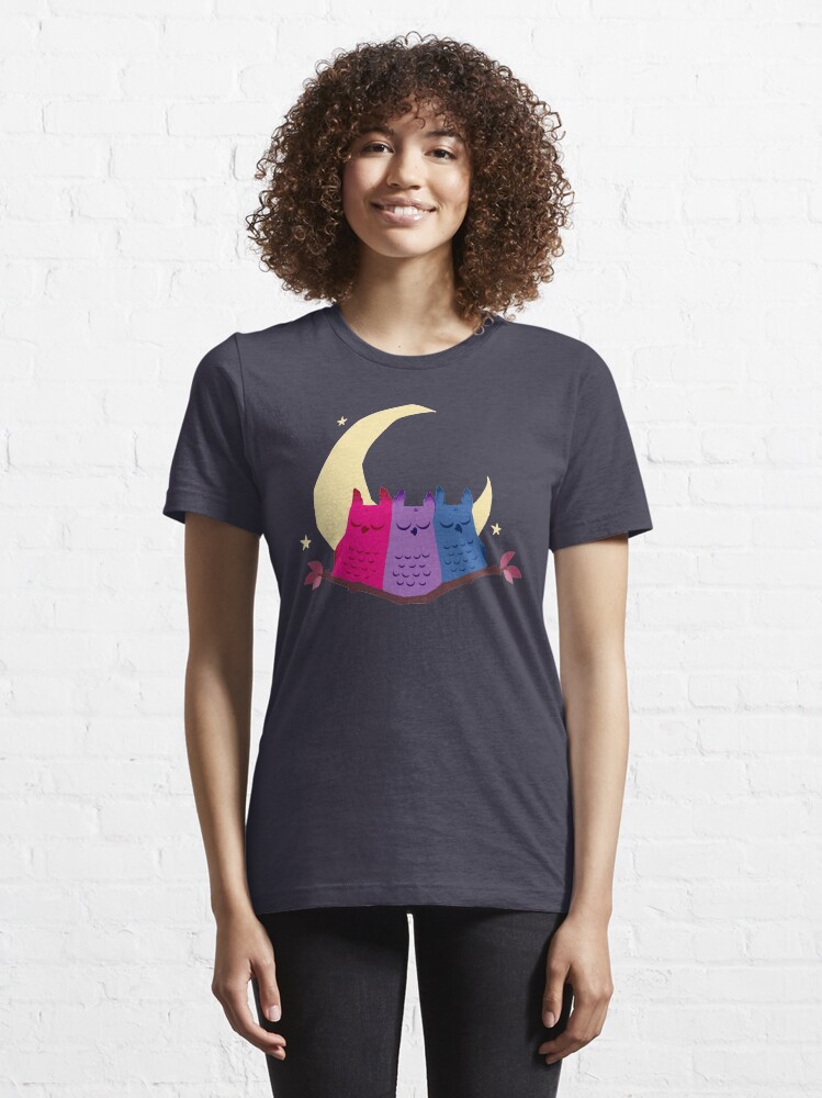 Alternative Ansicht von Bisexuowls Essential T-Shirt