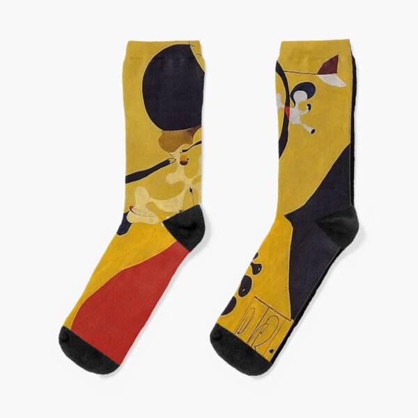Intérieur néerlandais III Joan Miro Chaussettes