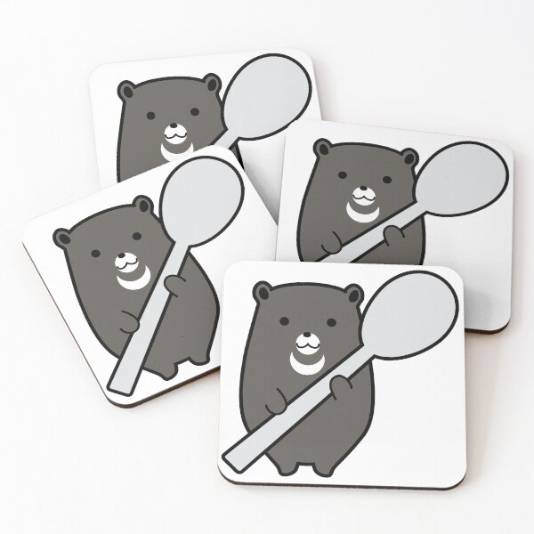 Item preview, ORIGINAL Tsuki-no-wa-guma-chan(hungry bear) designed and sold by cham-mera.