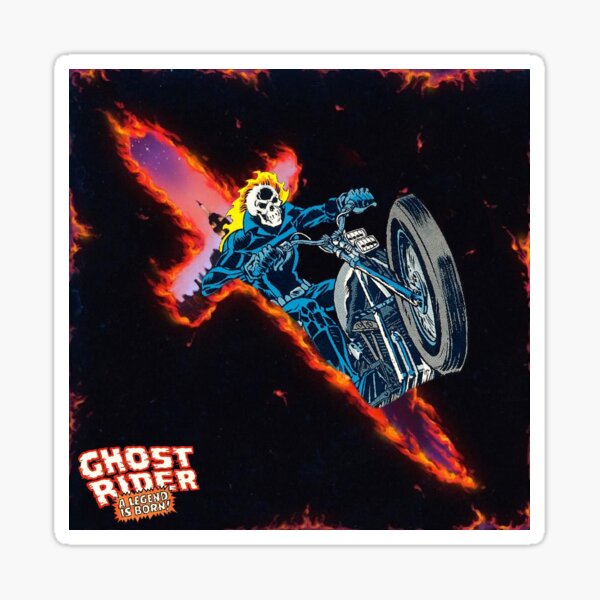 Saint JHN Ghost Rider Sticker