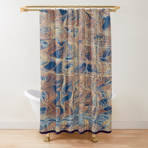 Lines PL01 Shower Curtain