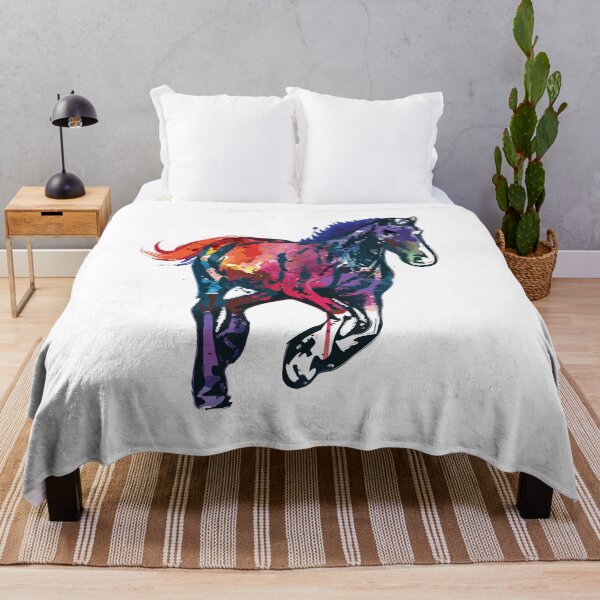 Item preview, Horse Watercolor Art Print Design For Horses Lovers  designed and sold by NomYen ..
