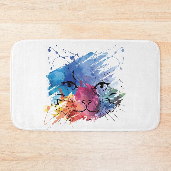 Item preview, Cat Watercolor Art Design Cat Gifts designed and sold by NomYen ..