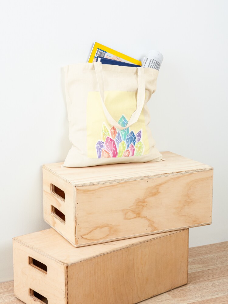 Alternate view of Crystals Yellow Tote Bag