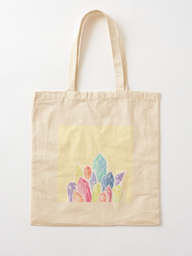 Alternate view of Crystals Yellow Tote Bag