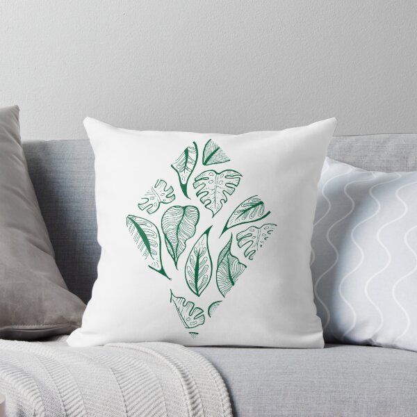 Item preview, Green Leaf Pattern | Abstract Diamond designed and sold by inkhivecreative.